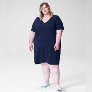 Universal Standard‎ Tesino Jersey Dress Size 18/20 Casual Lightweight Stretch